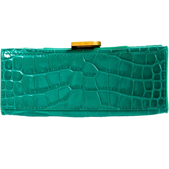 NEW🔥BALENCIAGA💥RARE💥XS Hourglass Leather Top Handle Bag🔥 - Picture 7 of 15